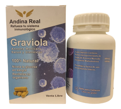  Graviola Andina Real Sistema Inmunológico 90caps