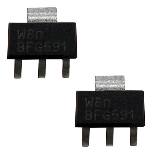 Transistor Bfg591 Bfg 591 Smd Kit Com 2 Peças