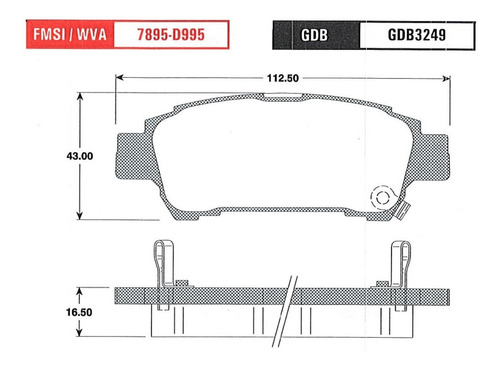 Balatas Trw Traseras Para Toyota Sienna 2004 A 2010