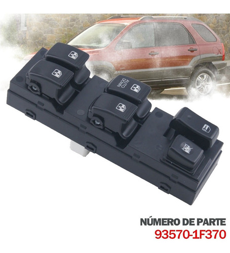 Control Maestro Vidrios Para Kia Sportage Ex 2005-2010