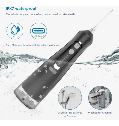 Irrigador Dental Usb Ultra Oral Portátil Waterflosser 2022