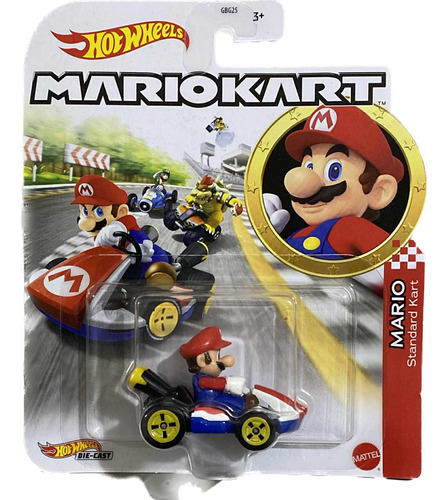 Hot Wheels Mario Kart Mario Standard Kart