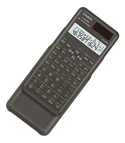 Calculadora Cientifica Casio Fx-991ms 2nd Ed. 401 Funciones Color Gris oscuro