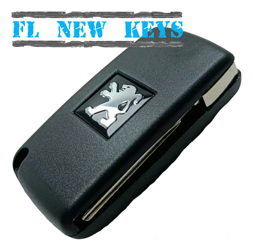 Carcasa Llave Peugeot 207 307 308 407 408 3 B Con Pila