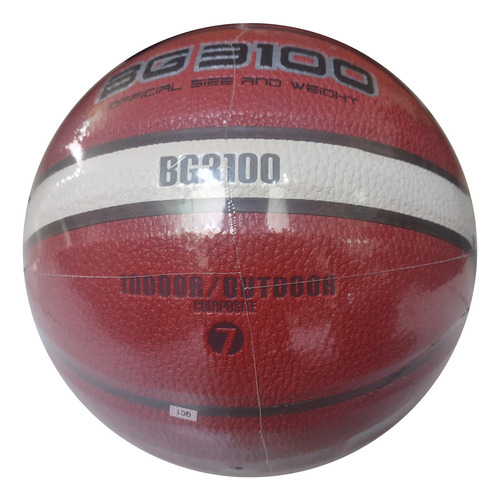 Balón De Básquetbol Molten Fiba Bg3100 Nº 7 Color Tamaño 7 Para Adultos De Interior