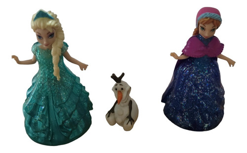 Princesas Anna Elsa, Olaf Frozen Mattel Disney Magiclip