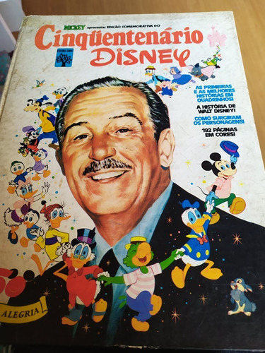 Revista Cinquentenário Disney Frete Grátis