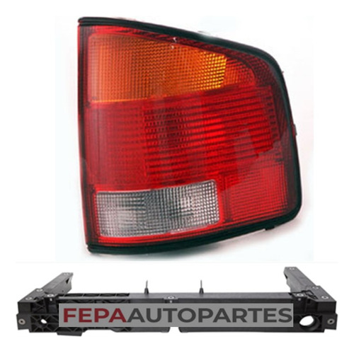 Mica Faro Giro Trasero Chevrolet S-10 96/01 Tricolor