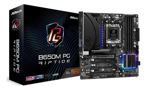 comprar Asrock B650m Pg Riptide Amd Ryzen 7000 Procesadores De La Se
