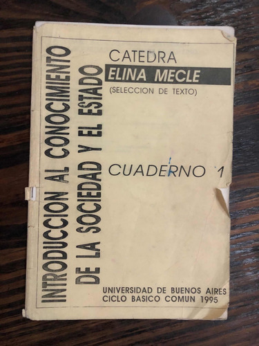 Introducción Al Conocimiento De La Sociedad Y Estado 5 Tomos (Usado)