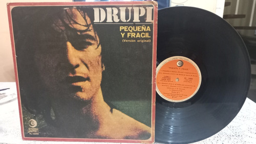 Drupi Pequeña Y Fragil Version Original Lp Vinilo 1974 Ex+