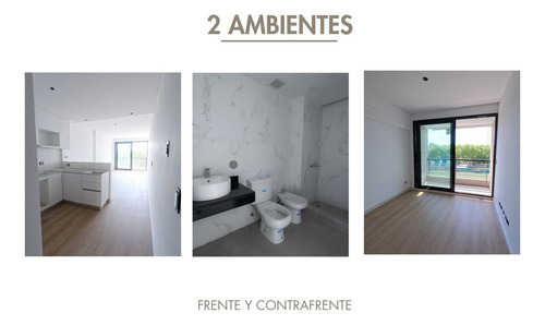 Venta Departamento 1 Ambiente A Estrenar Balcon
