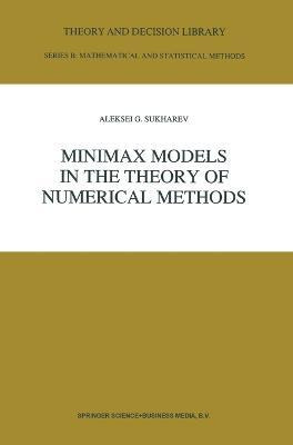 Libro Minimax Models In The Theory Of Numerical Models - ...