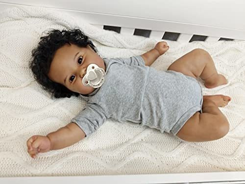 Angelbaby Lifelike African American Reborn Baby Doll 4ts9s