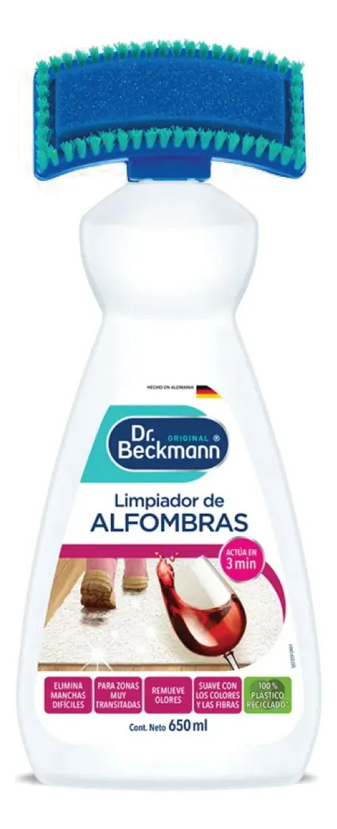 Limpiador De Alfombras Dr. Beckmann 650ml