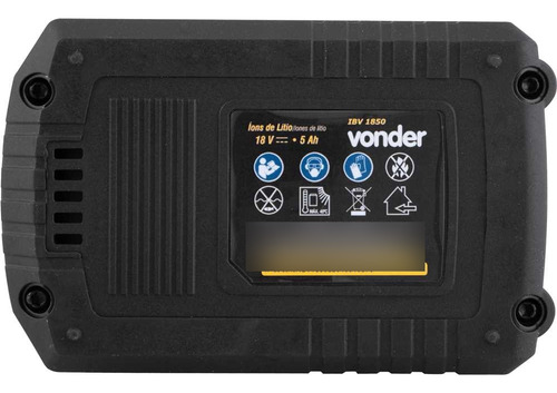 Bateria 18,0 V Linha Intercambiável 5,0 Ah, Ibv 1850 Vonder