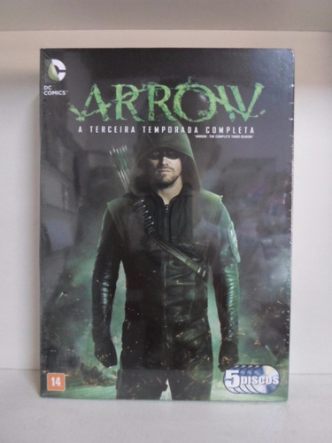 Dvd Arrow - Terceira Temporada - Lacrado - Original