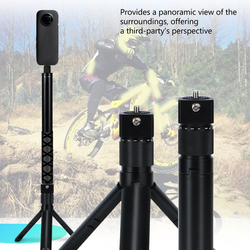 Palo Para Selfies Con Mango De 2,5 M De Tiempo Para Insta360