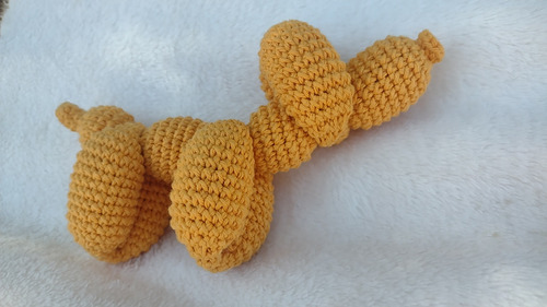 Muñeco Artesanal Tejido A Crochet Golloon Dog