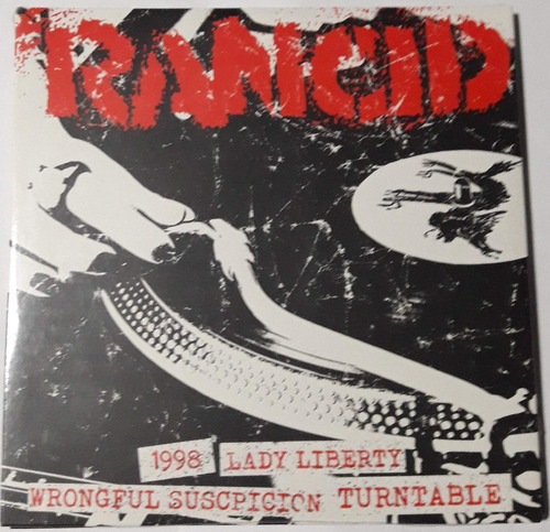 Rancid - 1998 ( Vinilo 7 Usa ) Nuevo No Cd Ni Tape 