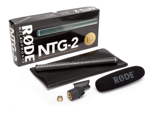 Rode Studio Ntg2 Multi-powered Shotgun Micrófono Audio