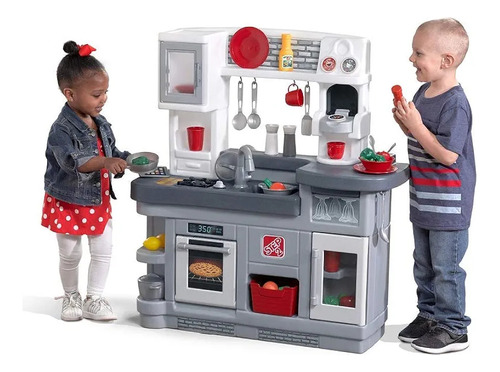 Cocinita De Juegos Plástica Step2 P/ Niños +3 C Accesorios