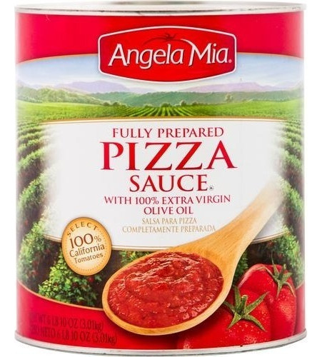 Angela Mia Salsa Para Pizza 3kg - g a $18