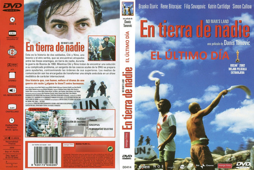  El Último Día ( No Man´s Land) - Guerra Balcanes - Dvd