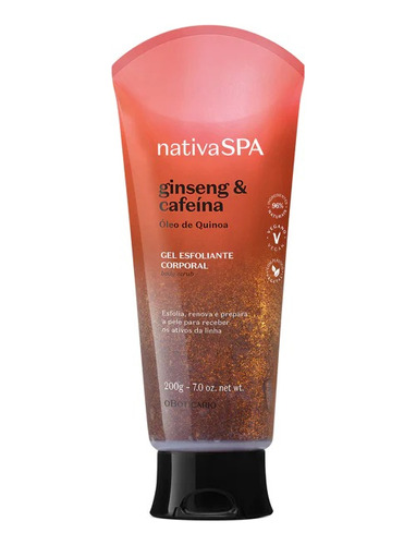 Gel Exfoliante Corporal Ginseng Y Cafeín - g a $272