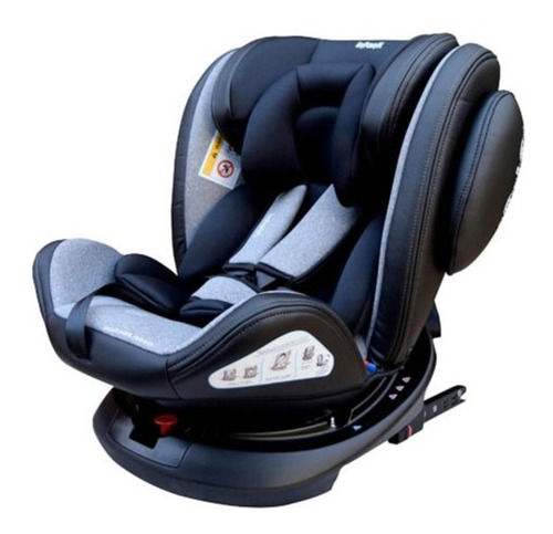 Butaca Para Bebe Infanti Isofix Multiage 360º Gris (0-36kg)