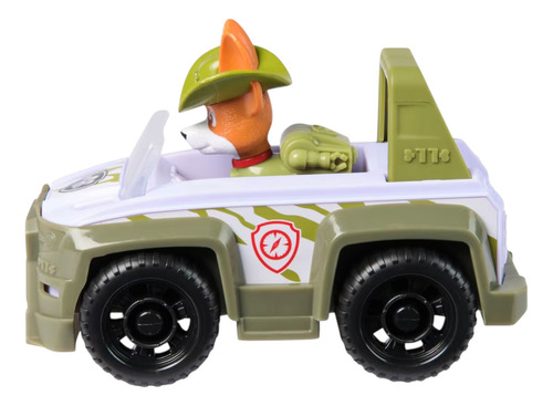 Paw Patrol Vehículo Con Personaje 16 Cm Tracker