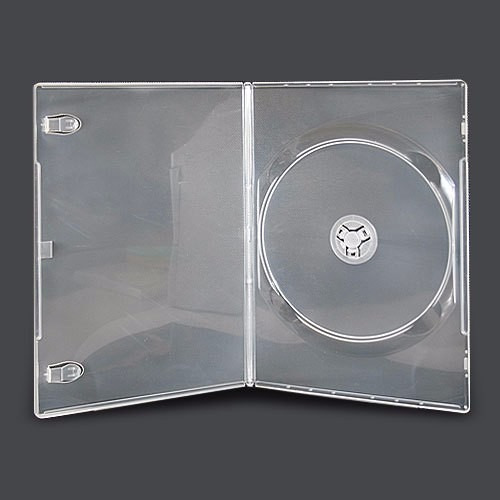 Estuche Cd Dvd Caja Slim Transp 13,5x19cm (14mm) Por Unidad