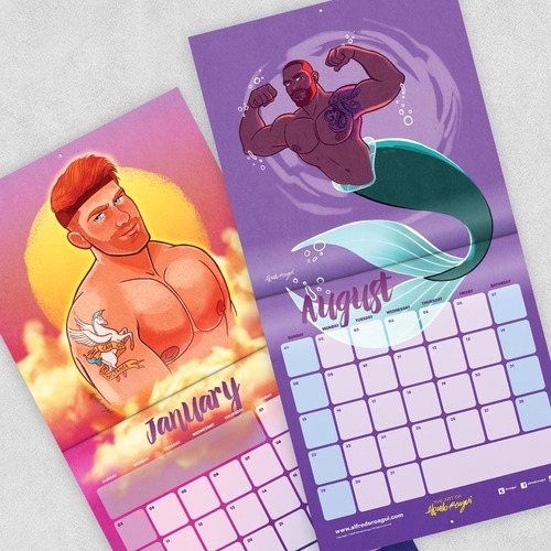 Calendario 2021 Alfredo Roagui De Pared