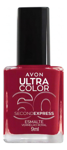 Avon - Esmalte Pro Color 60 Segundos - ( Diversas Cores ) Cor Vermelho Royal