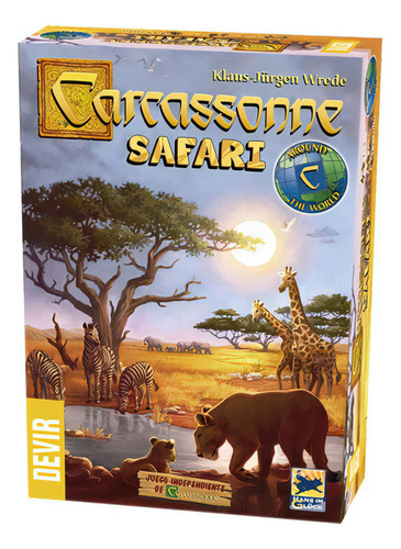 Juego De Mesa Carcassonne - Safari - Devir