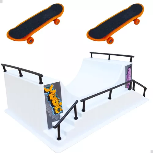 Pequenos Reparos Grandes Soluções: Pista de skate de dedo