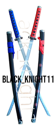 Katana Black Lotus Con Base Elige Color Acero 440 Espada