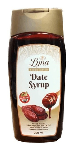 Sirope De Datil Lyna 250 Ml Date Syrup Importado De Belgica