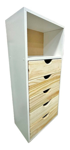 Cómoda Cajonera 5 Cajones- Minimalista Chifonier Ya Armadas