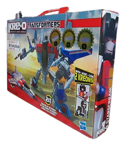 Figura Starscream Transformers Kre-o Hasbro