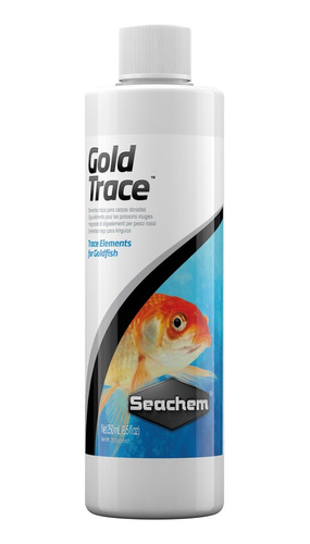 Acondicionador Peces Goldfish Seachem Gold Trace 250 Ml