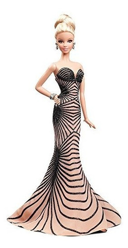 2014 Zuhair Murad Barbie Collectible Doll Bcp91 Por Mattel G