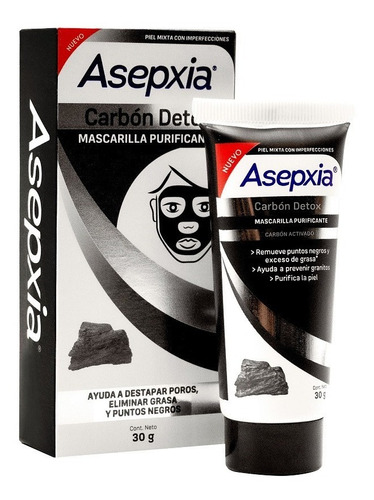 Mascarilla Purificante Asepxia® - g a $700