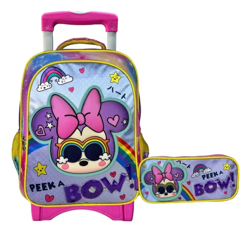 Mochila con ruedas minnie sale