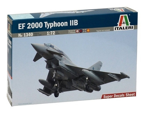 Ef 2000 Typhoon 2b By Italeri # 1340   Escala 1/72