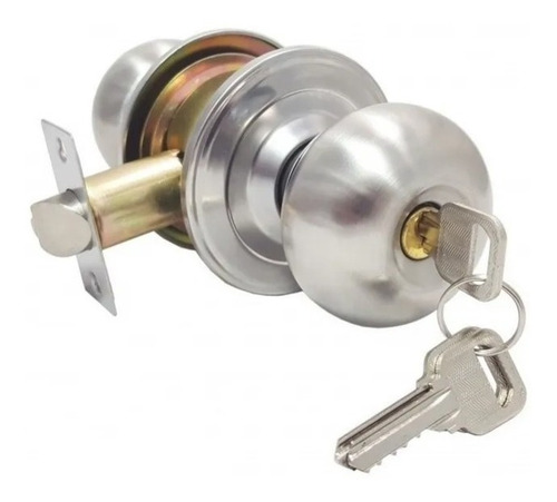 Imagen 1 de 3 de Pomo Para Puerta Con Llave O Llavin