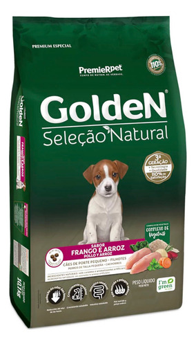 Premier - Golden Selec Natural Perro Cachorro Mini 10kg