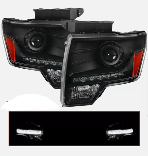 Faros Ford F150 2009 2014 Fx4 Fx2 Led