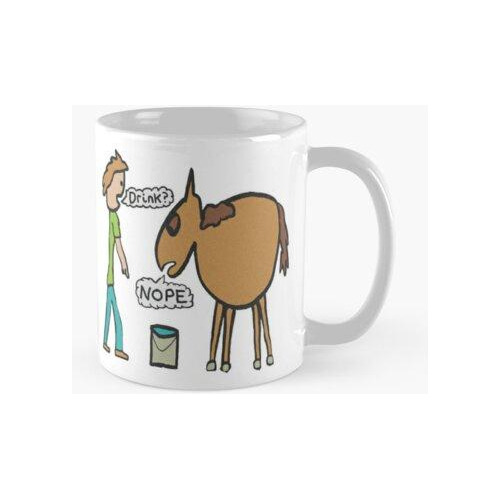 Taza Llevar Un Caballo Al Agua Calidad Premium