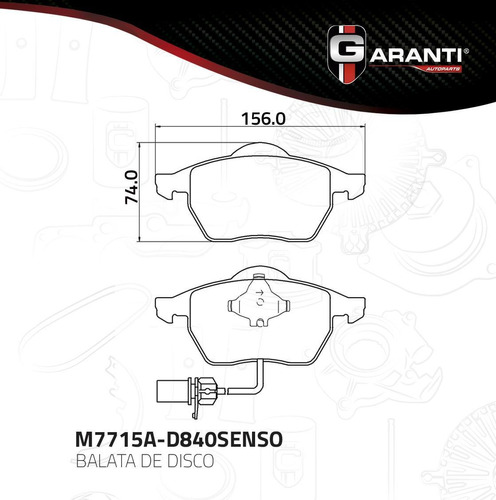 Balata Para Audi A4 1998 - 2006 (garanti)